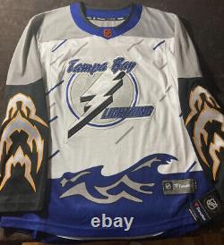 Fanatics Tampa Bay Lightning Reverse Retro 2.0 Jersey Size L RARE