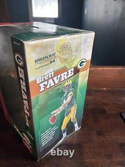 Favre McFarlane Green Bay Packers White Jersey 12 Inch