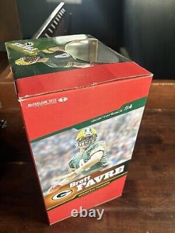 Favre McFarlane Green Bay Packers White Jersey 12 Inch