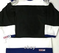 Flaw-vintage-nwt-sm Tampa Bay Lightning 2004 Stanley Cup Patch CCM Hockey Jersey