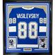 Framed Autographed/signed Andrei Vasilevskiy 33x42 Tampa Bay Blue Jersey Psa Coa