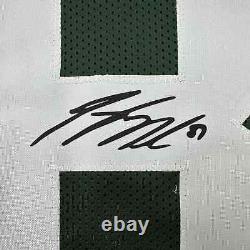 Framed Facsimile Autographed Jordy Nelson 35x39 Green Bay Green Reprint Jersey