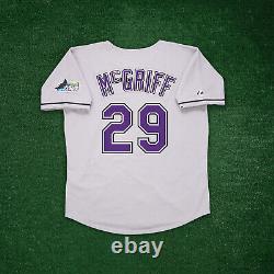 Fred McGriff 1999 Tampa Bay Devil Rays Men's Grey Road Throwback Jersey