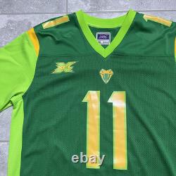 G III Official XFL Tampa Bay Vipers Authentic Team Jersey Green 11 Murray New XL