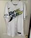 Game Used Tampa Bay Devil Rays Burr #61 Size 48 With Sleeve Patch