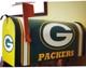 Green Bay Packers Custom Mailboxjerseyshelmetshatsno Chipsno Paintno Fades