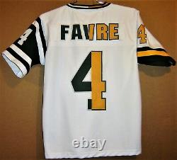 GREEN BAY PACKERS NEW YORK JETS BRETT FAVRE #4 White COMBINATION JERSEY