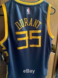 Golden State Warriors 2019 The Bay NBA jersey Kevin Durant Youth L