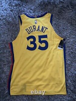 Golden State Warriors Aeroswift Kevin Durant THE BAY Jersey Men's XL 52