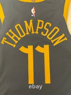Golden State Warriors Klay Thompson Nike THE BAY Auth Vaporknit NBA Jersey Small