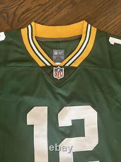 Green Bay Packers Aaron Rodgers #12 NFL Nike Mens Green Jersey XXL On Field New