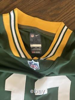 Green Bay Packers Aaron Rodgers #12 NFL Nike Mens Green Jersey XXL On Field New