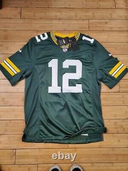 Green Bay Packers Aaron Rodgers #12 Nike Vapor Untouchable Limited Jersey Size L