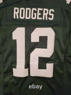 Green Bay Packers Aaron Rodgers #12 Nike Vapor Untouchable Limited Jersey Size M