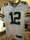 Green Bay Packers Aaron Rodgers Authentic Nike Elite Jersey 40 Medium Large 44 M