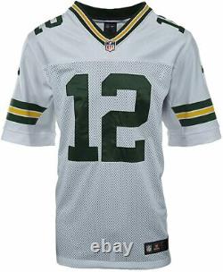 Green Bay Packers Aaron Rodgers Elite Jersey, White, Large (44)