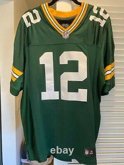 Green Bay Packers Aaron Rodgers Home Jersey Nike Size 48 XL
