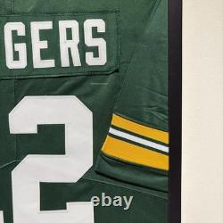 Green Bay Packers Aaron Rodgers Jersey Framed, Aaron Rodgers Shirt Framed