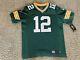 Green Bay Packers Aaron Rodgers Nike Authentic Nfl On Field Jersey 48 2012 Nwt