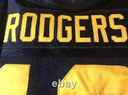 Green Bay Packers Aaron Rodgers Nike Elite 1925 Acme Throwback Jersey