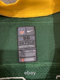 Green Bay Packers Aaron Rodgers Nike Elite Jersey Size 56