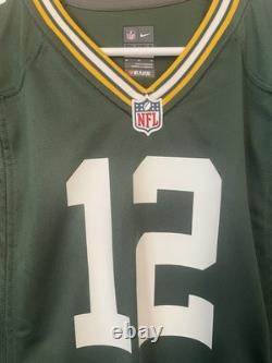 Green Bay Packers Aaron Rodgers Woman's Green Nike Jersey Size M New With Tags