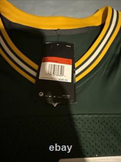 Green Bay Packers Aaron Rodgers jersey green Adult Large
