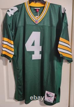 Green Bay Packers BRETT FAVRE #4 Mitchell & Ness 1996 Authentic Jersey size 56