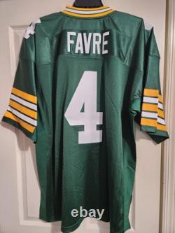 Green Bay Packers BRETT FAVRE #4 Mitchell & Ness 1996 Authentic Jersey size 56
