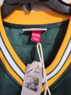 Green Bay Packers BRETT FAVRE #4 Mitchell & Ness 1996 Authentic Jersey size 56