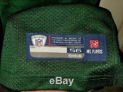 Green Bay Packers BRETT FAVRE #4 REEBOK Authentic GREEN Football Jersey size 56