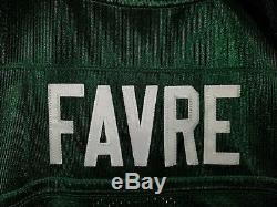 Green Bay Packers BRETT FAVRE #4 REEBOK Authentic GREEN Football Jersey size 56