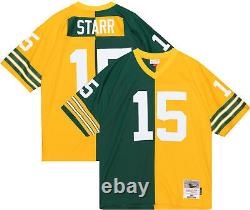 Green Bay Packers Bart Starr 1969 Split Legacy Jersey