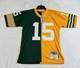 Green Bay Packers Bart Starr 1969 Split Legacy Jersey Men's Size Small (36) Nwt