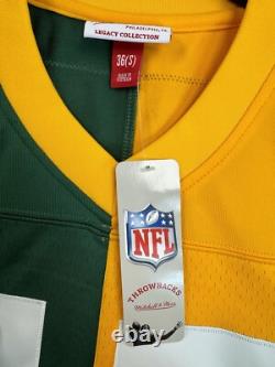 Green Bay Packers Bart Starr 1969 Split Legacy Jersey Men's Size Small (36) NWT