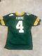 Green Bay Packers Bret Favre #4 Nfl On Field Jersey New