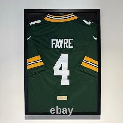 Green Bay Packers Brett Favre Jersey Framed, Brett Favre Shirt Framed