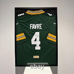 Green Bay Packers Brett Favre Jersey Framed, Brett Favre Shirt Framed