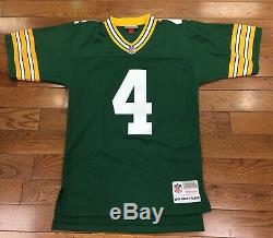 Green Bay Packers Brett Favre Mitchell & Ness NFL Throwback Jersey