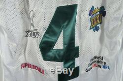 Green Bay Packers Brett Favre Mitchell & Ness Superbowl Jersey Size 52
