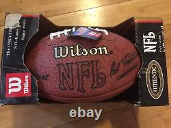 Green Bay Packers Chmura NFL Authentic Wilson Game Jersey & Football Autographed