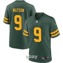 Green Bay Packers Christian Watson Nike Green Alternate NFL Game Jersey Size 2XL