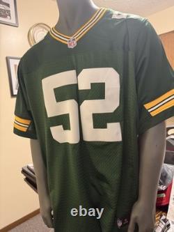 Green Bay Packers Clay Matthews Nike On Field Authentic Green Jersey XXL