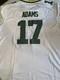 Green Bay Packers Devante Adams White Nfl Game Jersey Xl New