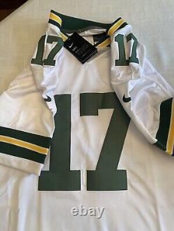 Green Bay Packers Devante Adams White NFL Game Jersey XL New