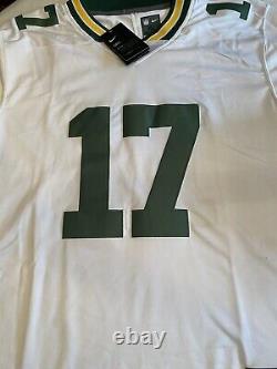 Green Bay Packers Devante Adams White NFL Game Jersey XL New