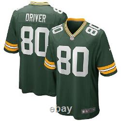 Green Bay Packers Donald Driver #80 Nike Men's Green Retired NFL Game Jersey