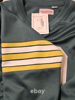 Green Bay Packers James Lofton Mitchell & Ness Throwback Jersey NOS w Tags Sz 60