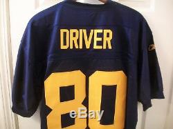 Green Bay Packers Jersey NWT Reebok NFL Authentic Size 52 Donald Driver Acme New
