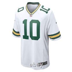 Green Bay Packers Jordan Love #10 Nike Men's White Official NFL Game Jersey